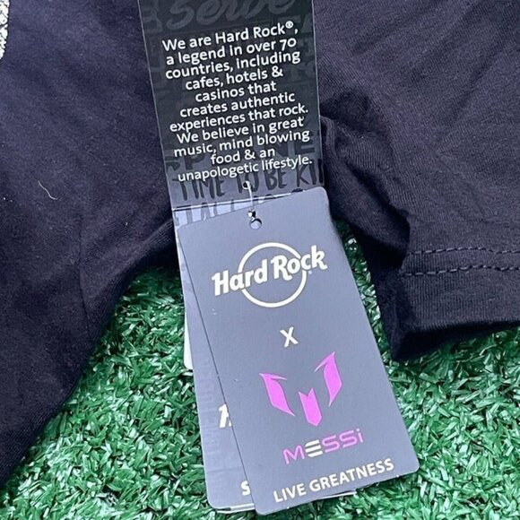 Hard Rock Cafe x Lionel Messi 50th Anniversary T-Shirt Men’s Size Medium - Picture 10 of 10